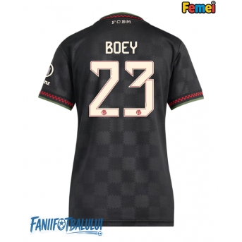 Bayern Munich Sacha Boey #23 Tricou Fotbal Replică 2025-26 Femei Treilea